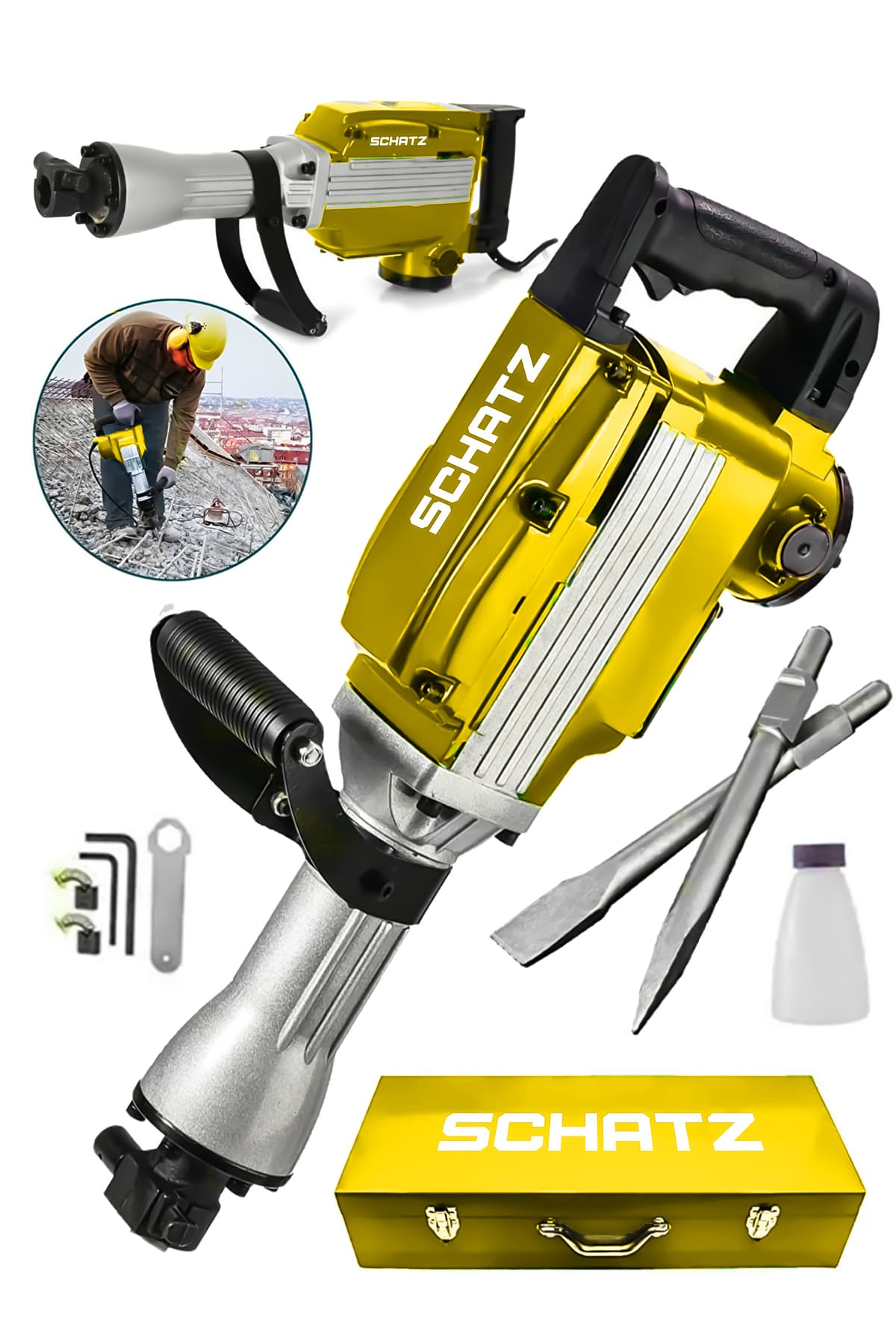 1800w Darbeli 16 Kg Kırıcı Hilti Büyük Tip SC99526S