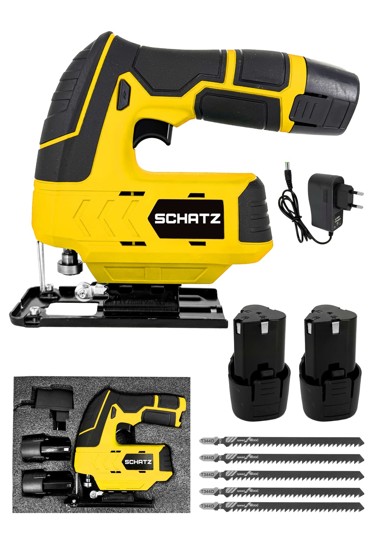 12V Çift Akülü Şarjlı Dekupaj Testere Makinesi S151421