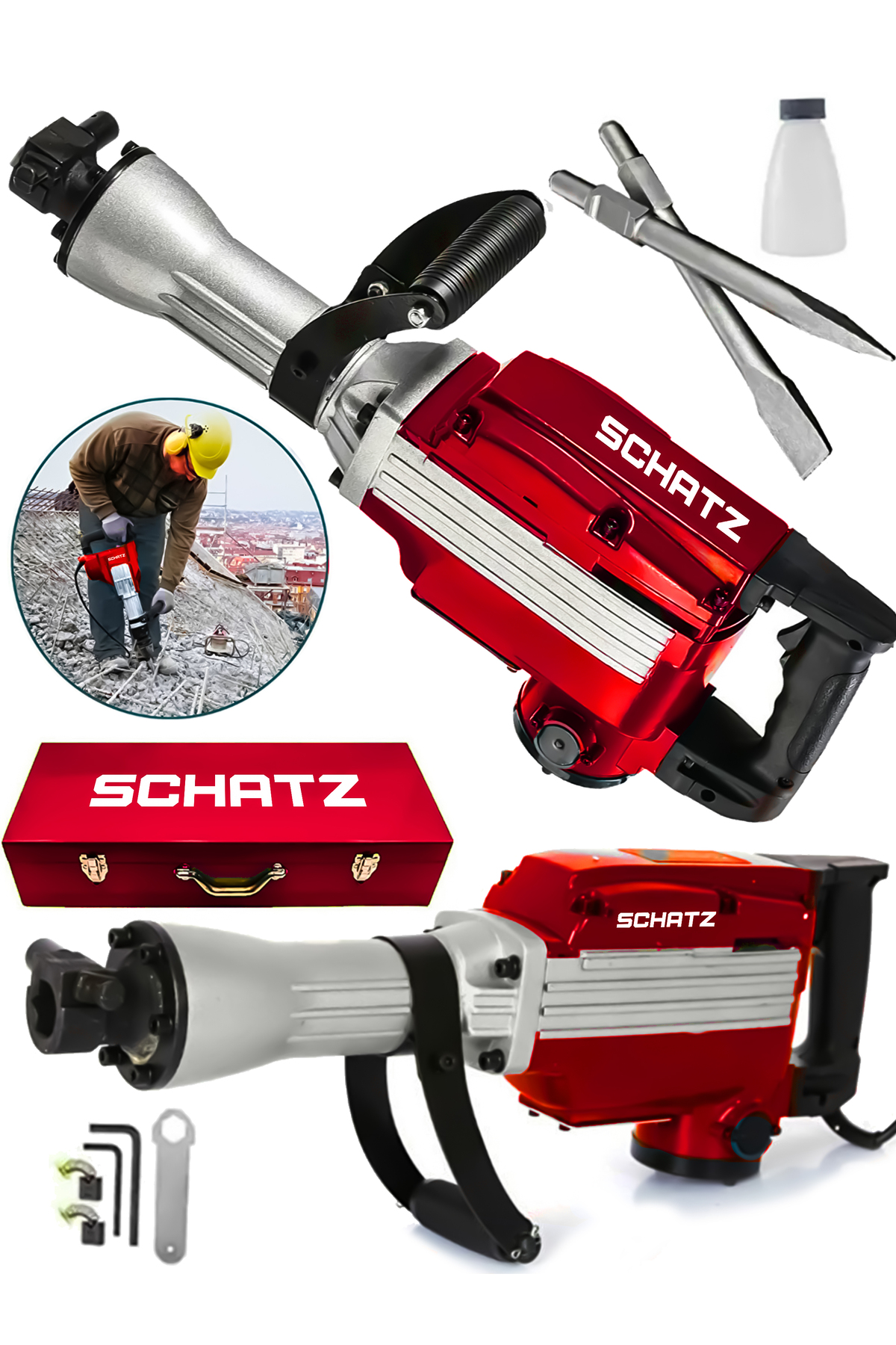 1800w Darbeli 16 Kg Kırıcı Hilti Büyük Tip SC99525K - 2. görünüm
