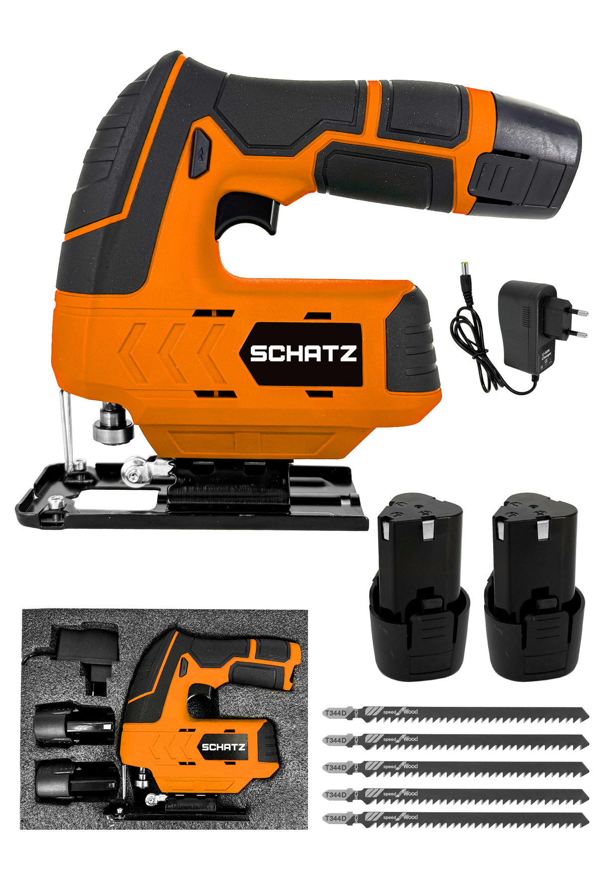 12V Çift Akülü Şarjlı Dekupaj Testere Makinesi T151420 ürün görseli